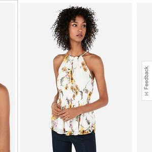 NWT EXPRESS FLORAL TOP
